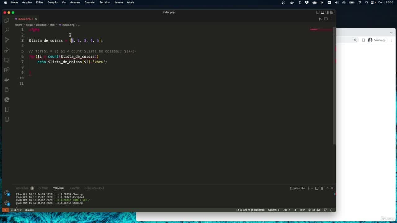 PHP 8 Curso de Desenvolvimento Web Completo - Diego Mariano