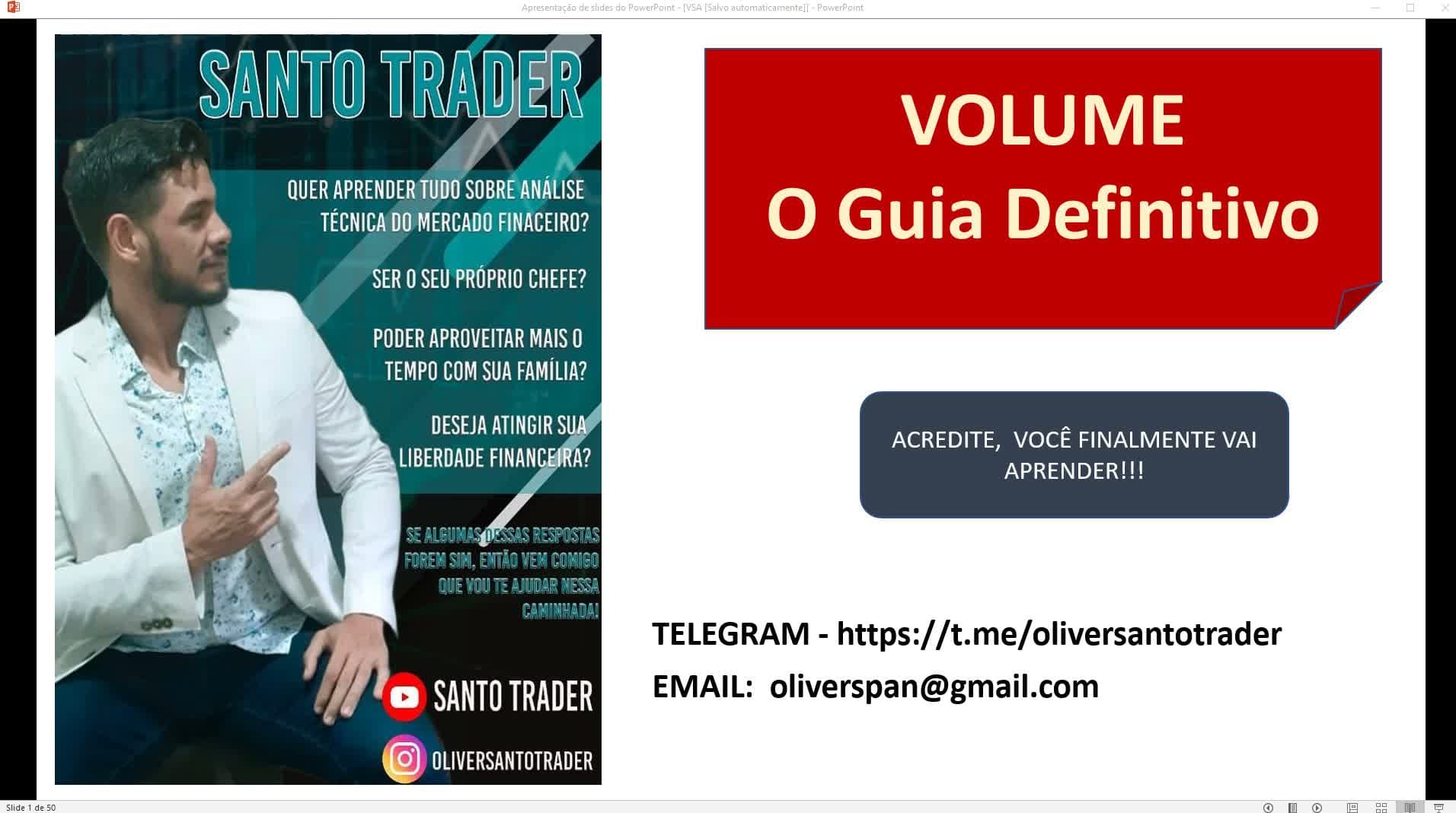 Volume O Guia Definitivo - Santo Trader