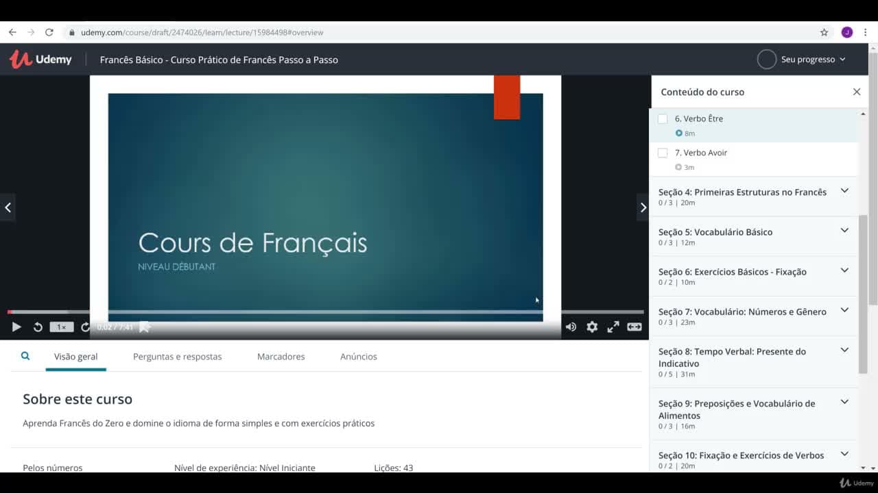 Curso de Francês Completo - Do Básico ao Avançado