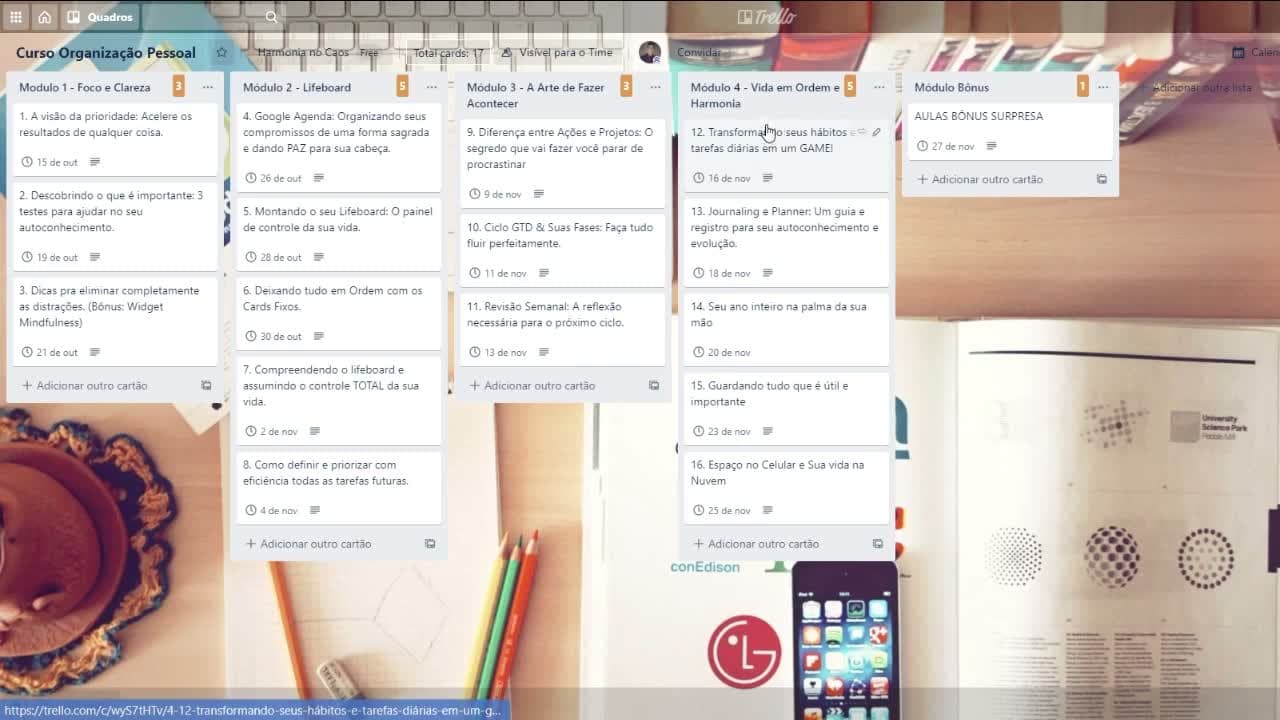 Organização Pessoal (Harmonia no Caos) - Paulo Alcides Prates
