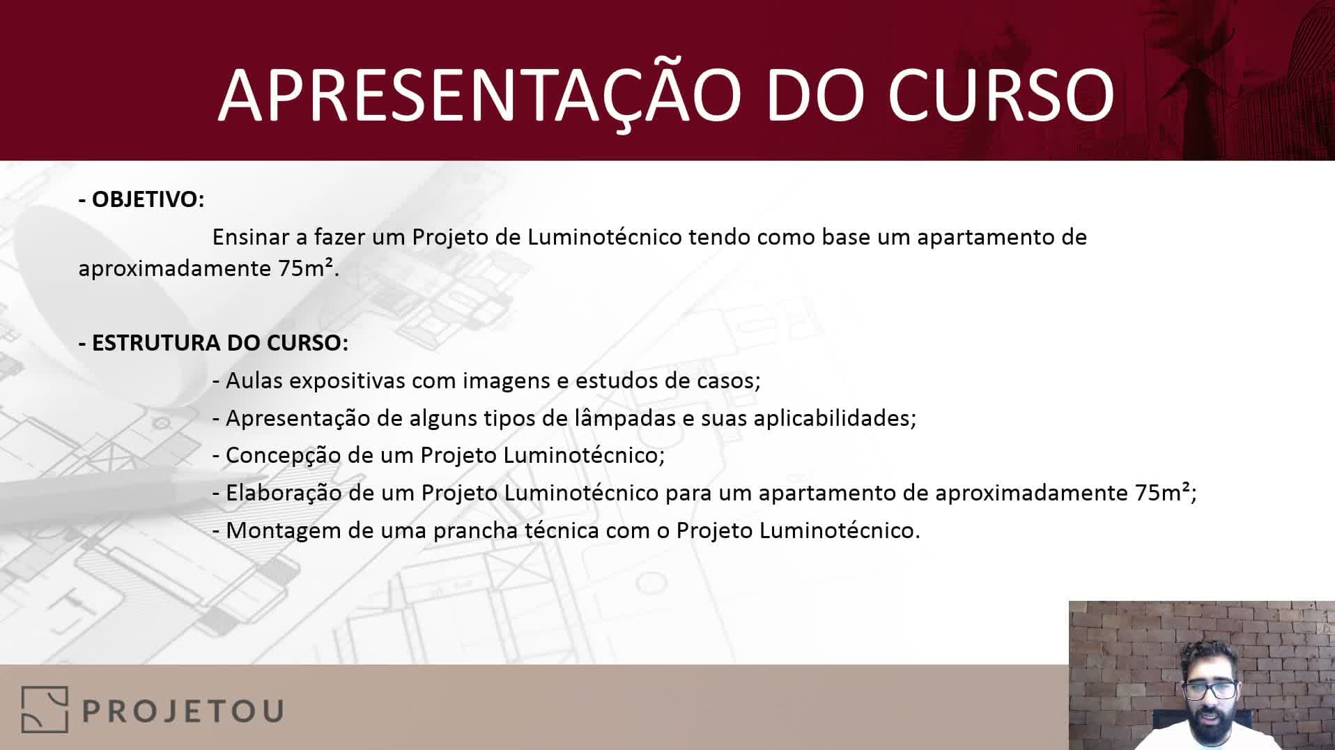 Iluminação de Interiores e Projetos Luminotécnicos - Projetou
