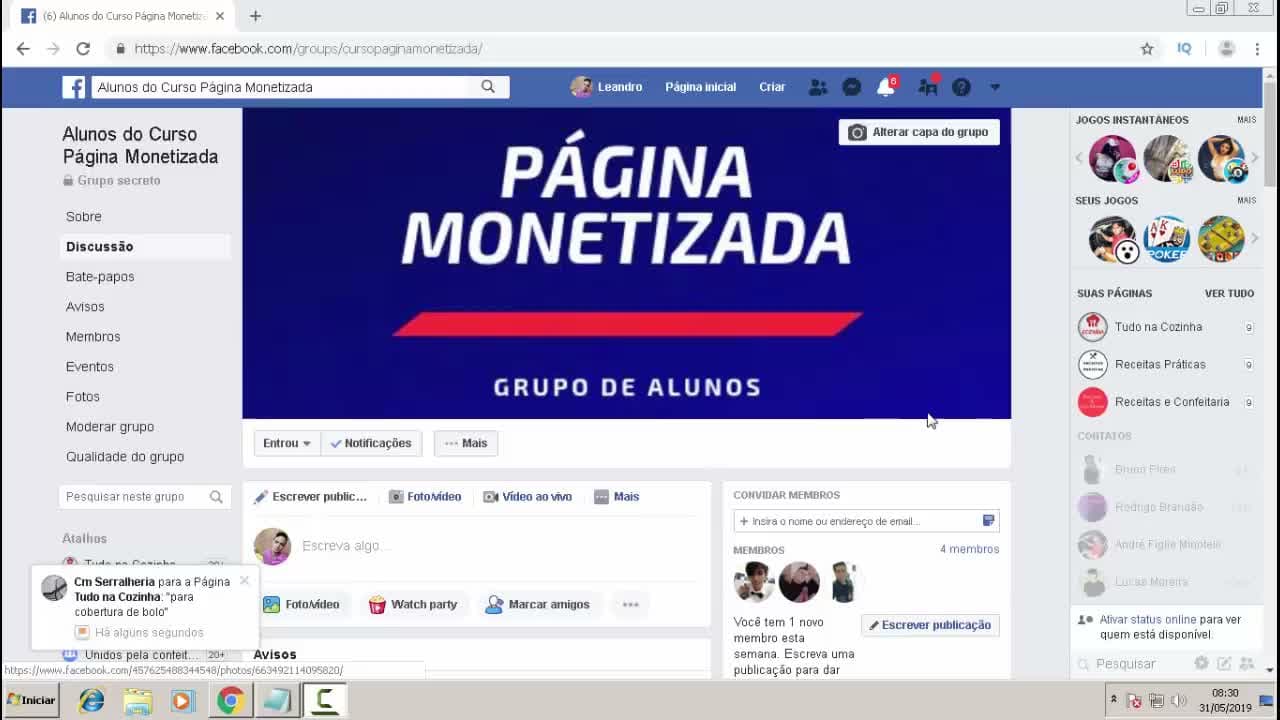 Página Monetizada 3.0 - Leandro Mohamed