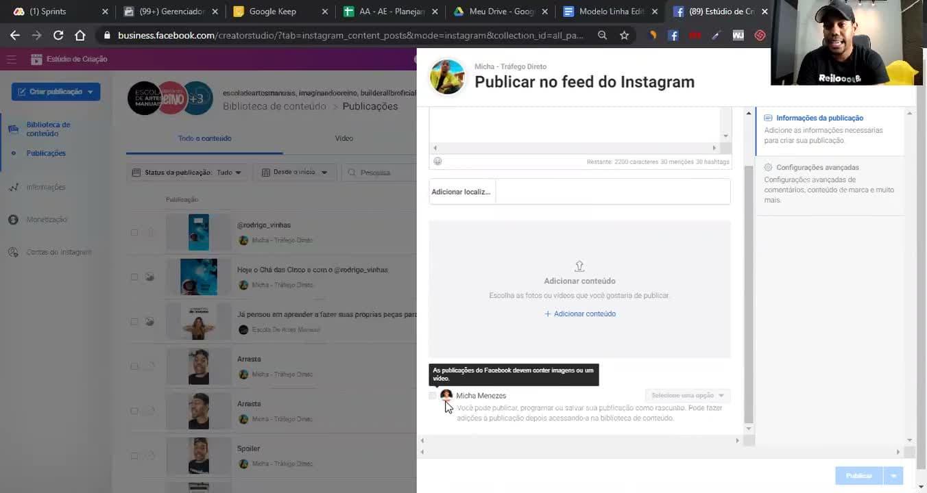 Curso Pocket de Instagram - Micha Menezes