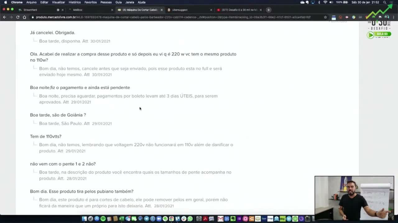 9 MODO TURBO - 0 a 30 mil no Mercado Livre - Alex moro