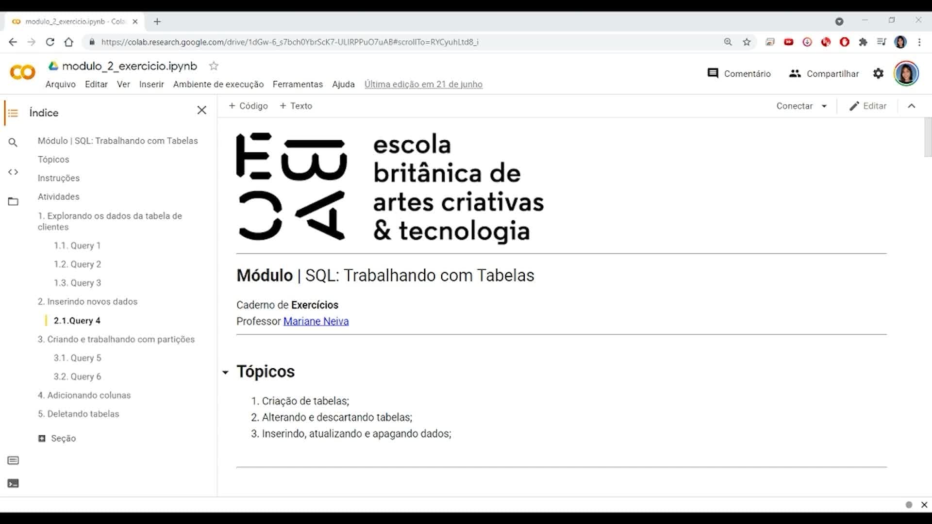 EBAC - Profissão Analista de Dados - André Perez