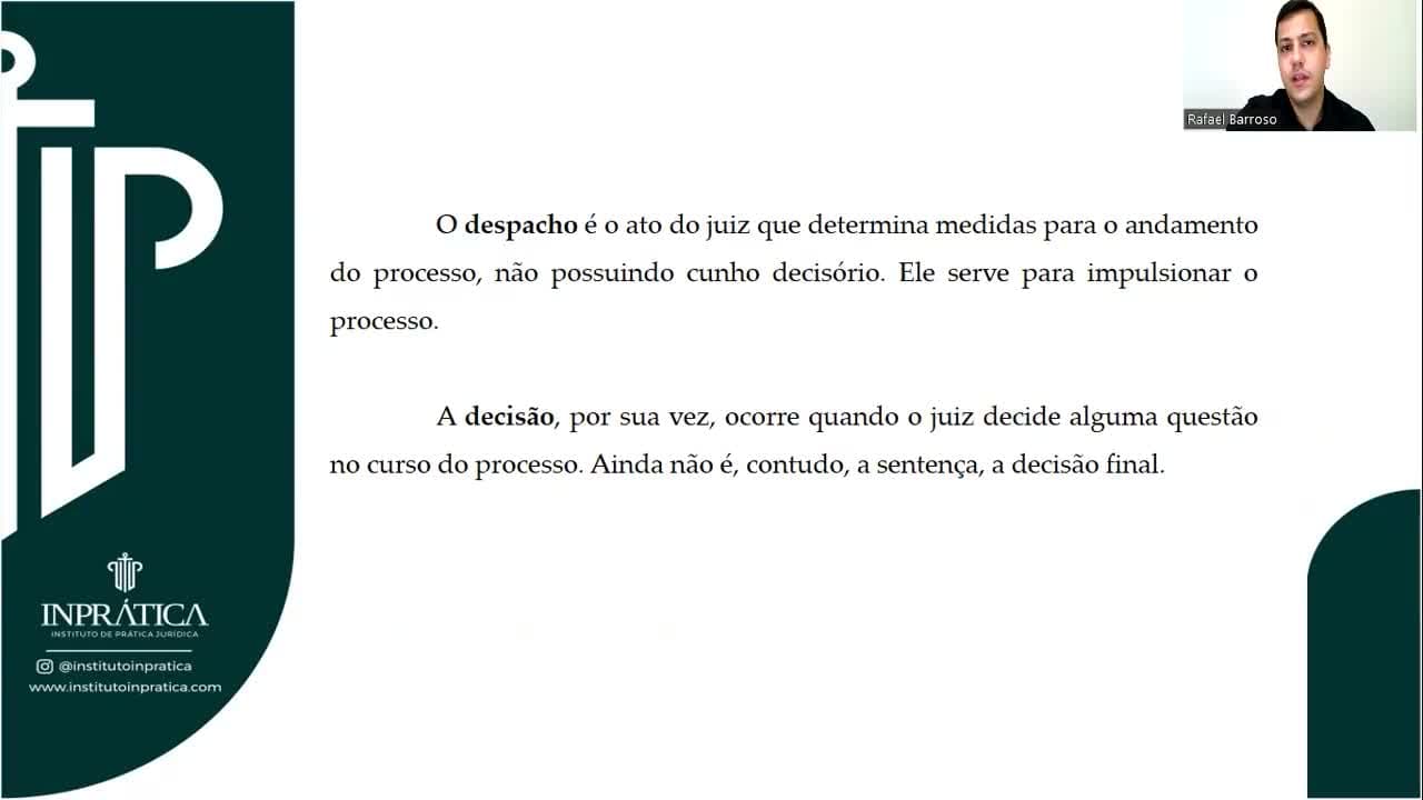 Formação Em Assessor De Juiz - Instituto Inprática