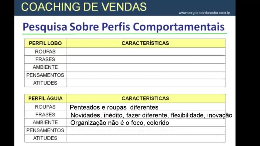 Coaching de vendas - Sergio Ricardo Rocha