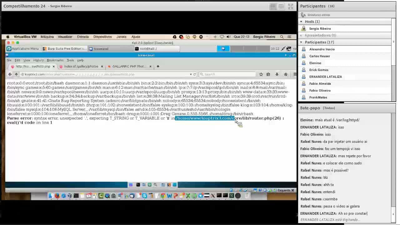 Pentest Segurança Hacker - Sergio Ribeiro