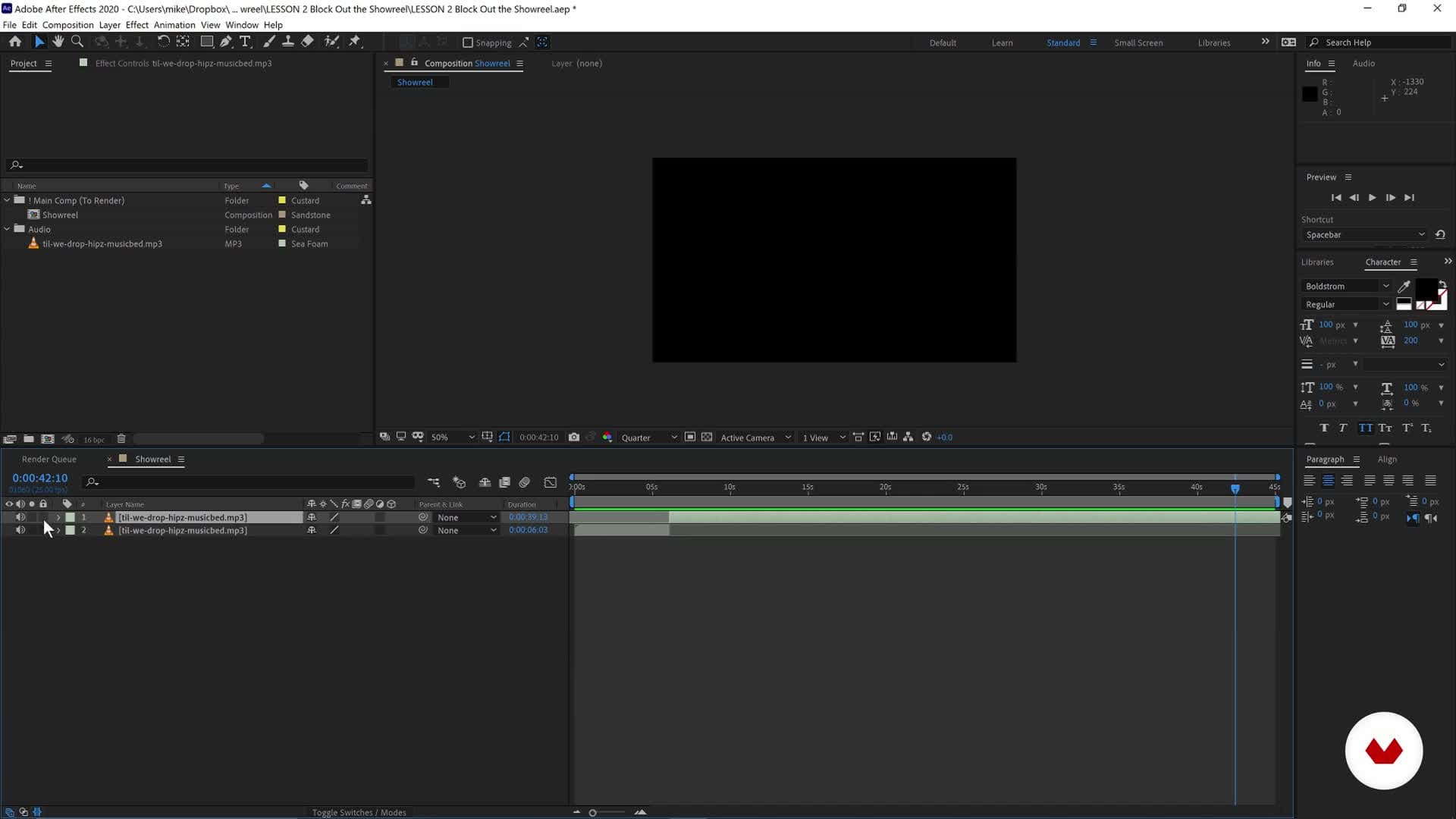 Fundamentos de animación con After Effects - Michael Tieerney